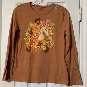 TCP Pretty Unicorn long sleeve graphic